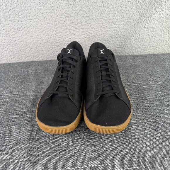 Flux Adapt Low Sneakers Mens 12 Black Gum Minimalist Barefoot Shoes - Picture 2 of 8